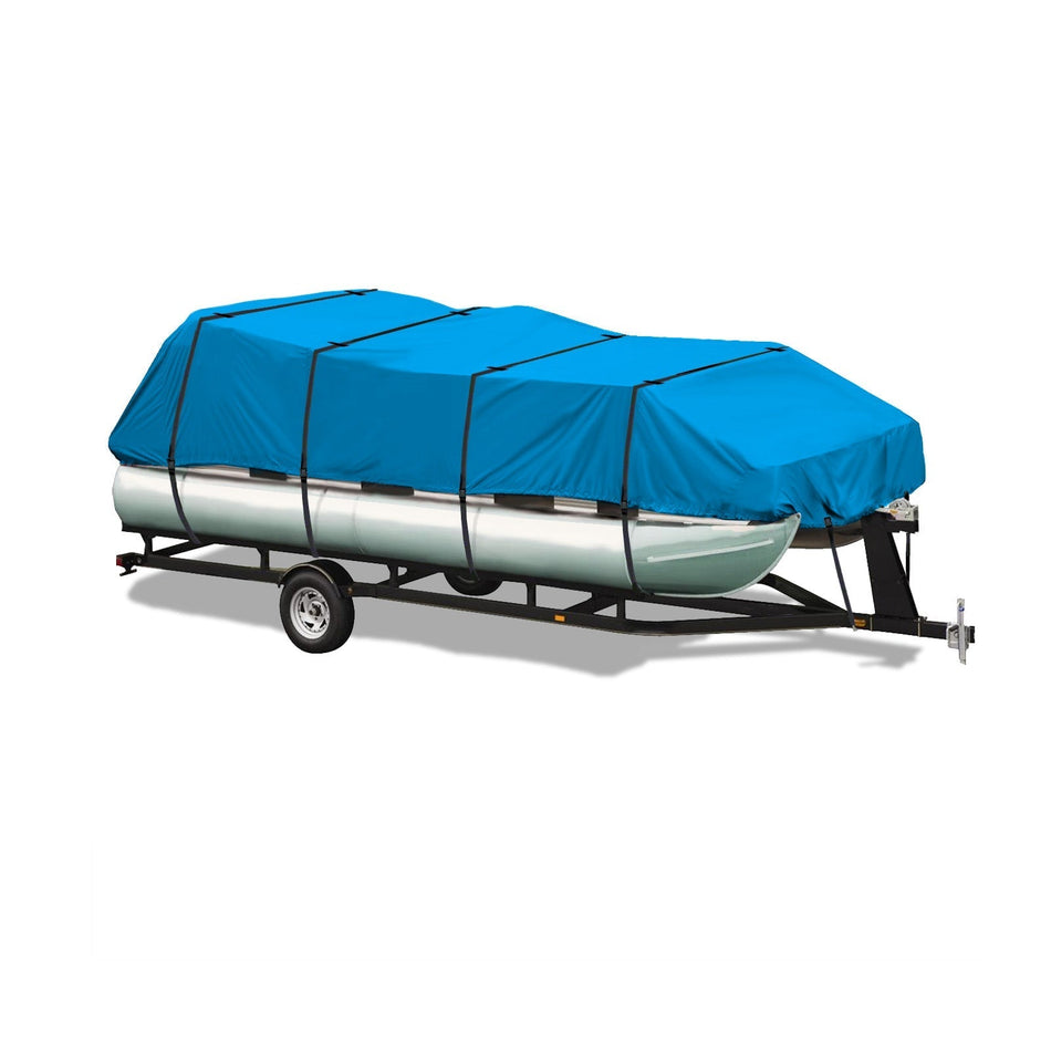 2020 GODFREY PONTOON BOATS AQUA PATIO SERIES 255 C 26 FT Elite ProShield™ 600D Pontoon Boat Cover