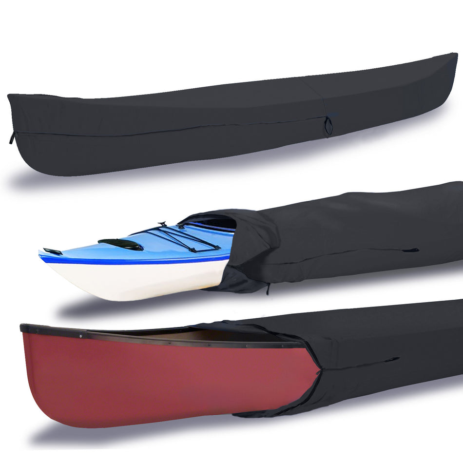 TitanShield™ 900D Waterproof Canoe and Kayak Cover Fits Up To 18' Long And 120" Girth