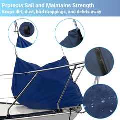 SolaquaShield Sailboat Waterproof Jib Sail Bag