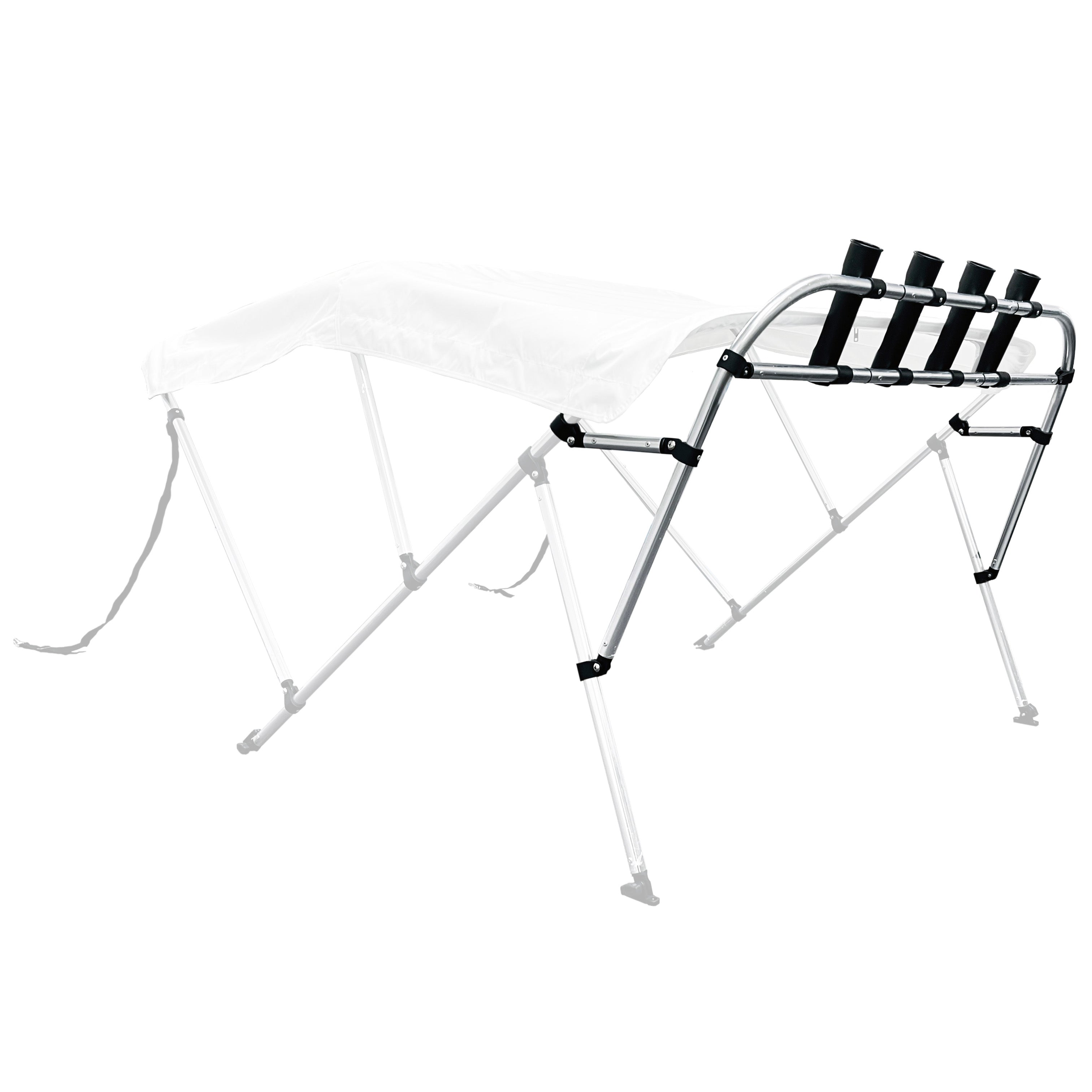 Bimini Top Fishing Rod Holder Boat Rod Rack, Rocket Launcher – EliteShield