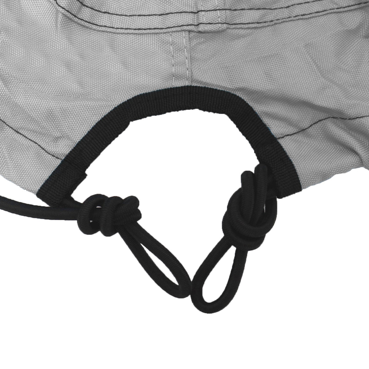 EliteShield JetPro Jet Ski Covers gray and black two tone color with front opening for trailer hitch