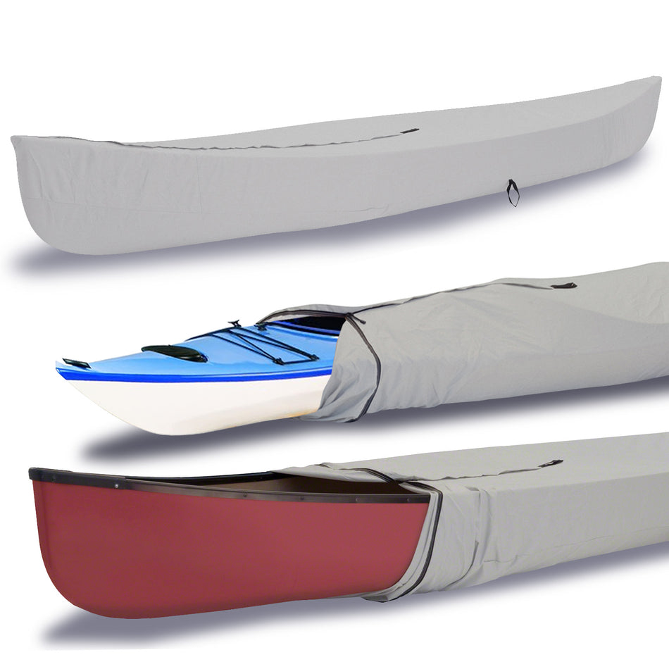 TitanShield™ 900D Waterproof Canoe and Kayak Cover Fits Up To 18' Long And 120" Girth