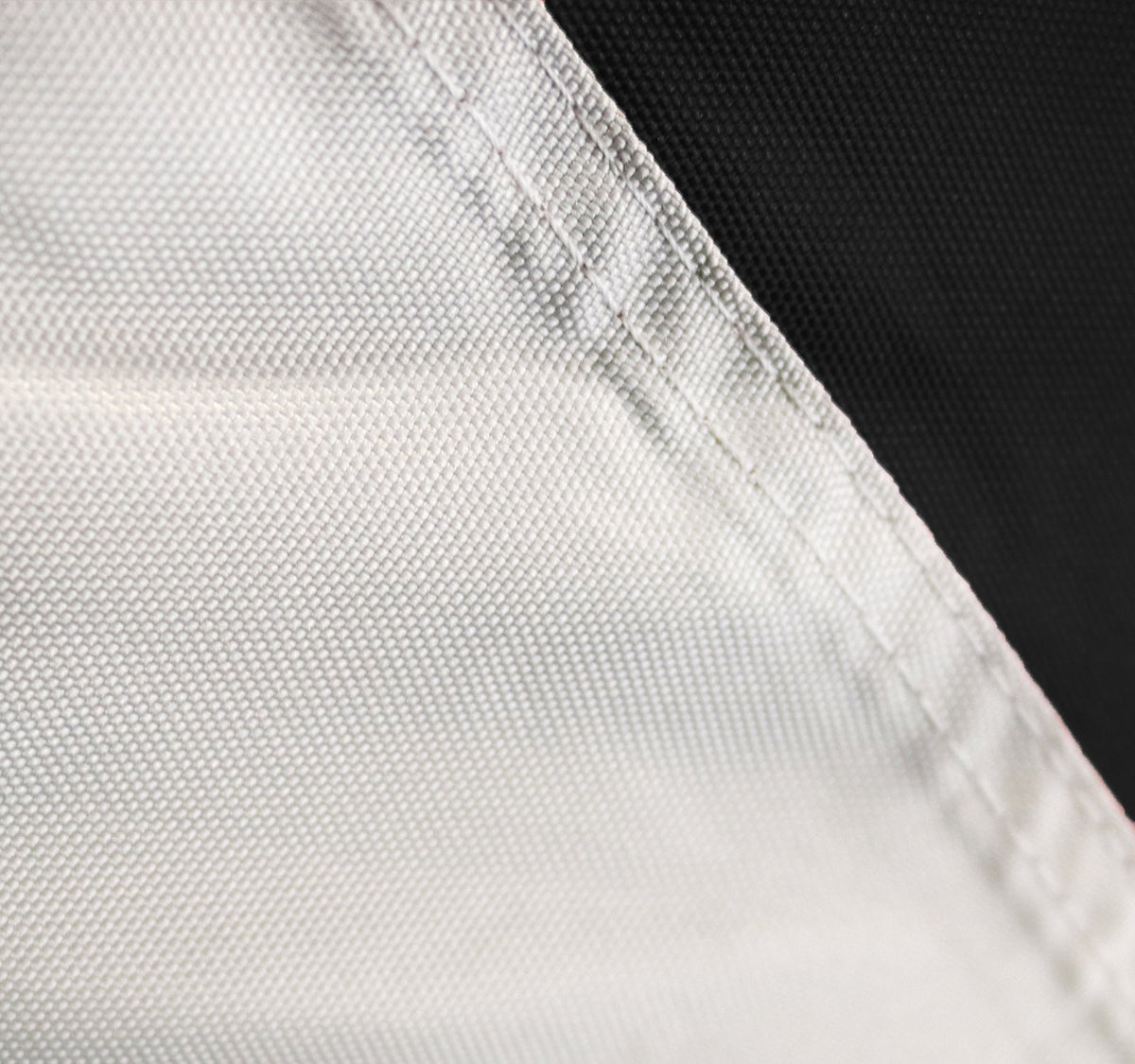 black and gray two tone color jet ski cover-double stitched seams with rot-proof thread