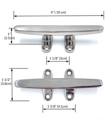 EliteShield Stainless Steel Boat Dock Cleat